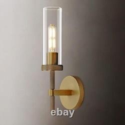 Knurled Wall Sconce Gold Color Sconce Vanity Wall Lighting
