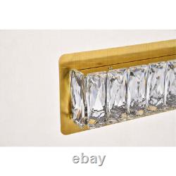 Led Gold Bathroom Vanity Bedroom Kitchen Foyer Crystal Wall Sconce Lighting 35