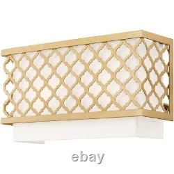 Livex Lighting 41102-33 Arabesque Wall Sconce Soft Gold