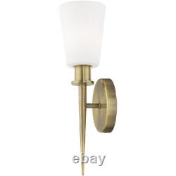Livex Lighting 41691-01 Witten Wall Sconce Antique Brass