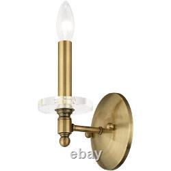 Livex Lighting 42701-01 Bennington Wall Sconce Antique Brass
