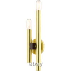 Livex Lighting 49992-12 Helsinki Wall Sconce Satin Brass