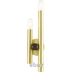 Livex Lighting 49992-12 Helsinki Wall Sconce Satin Brass