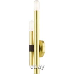 Livex Lighting 49992-12 Helsinki Wall Sconce Satin Brass