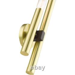 Livex Lighting 49992-12 Helsinki Wall Sconce Satin Brass