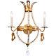Lucas + McKearn Lighting Collection SC1036-2 Monteleone Wall Sconce Antique Gold