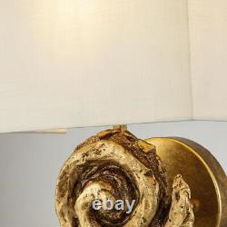 Lucas + McKearn Lighting Collection SC1163G-1 Swirl Wall Sconce Gold Leaf