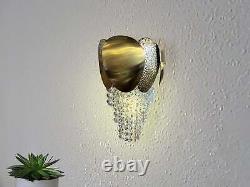 Luxury Crystal Wall lamp Modern Gold LED Wall Sconces