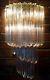 MURANO VENINI Crystal Quatro Glass Spiral Wall Sconce Chandelier 8 Available