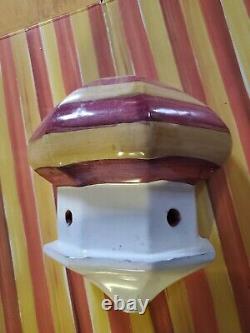 MacKenzie-Childs Painted Torquay Wall Sconce 2004 No Hardware