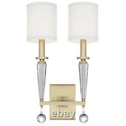 Middle House Drive Two Light Wall Sconce-Antique Gold Finish Wall Sconces