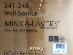 Minka-Lavery 341-248 Fieldale Lodge Wall Sconce Honey Gold NEW
