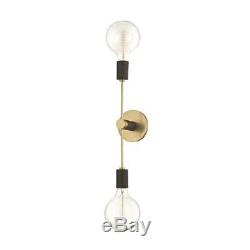 Mitzi by Hudson Valley Lighting Astrid 2-Light Aged Brass Wall Sconce