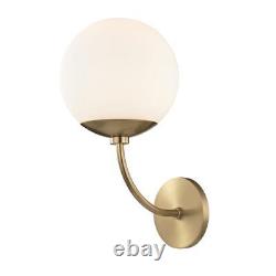 Mitzi by Hudson Valley Lighting Carrie 1-Light Aged Brass Wall Sconce