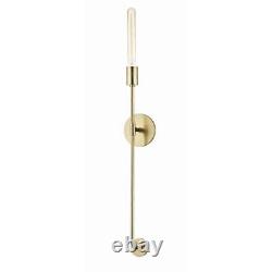 Mitzi by Hudson Valley Lighting Dylan 1-Light Aged Brass Wall Sconce