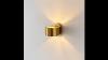 Modern Bedside Wall Sconce Lights Fixture Luminaire Gold Metal Round Lamps Bed Room Decoration