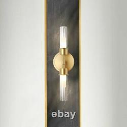 Modern Brass Gold 2 Light Wall Sconces Bedside Arm Light Wall Light Fixture 110V