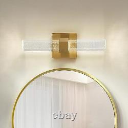 Modern Crystal Wall Sconces Led Gold Wall Lighting 4000k 10w Bedroom Wall Lamp F
