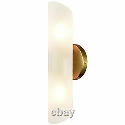 Modern Gold Bathroom Vanity Light Brass Wall Sconces Set Of 2 Cylinder Sconce Li