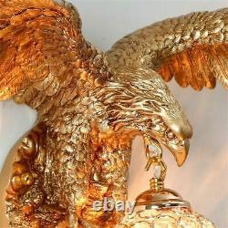 Modern LED Animal Head Wall Light Sconce Decor Home Bedroom Eagle Art Wall Lamp