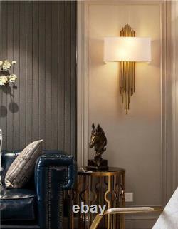 Modern Luxury Wall Lamp Industrial Wall Sconces Lampshade Indoor Bedroom Lights