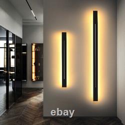 Modern Minimalistic LED Wall Sconce Lamp Acrylic Wall Light Bedroom Wall Lamp