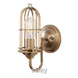Murray Feiss WB1703DAB Urban Renewal Wall Sconce In Dark Antique Brass