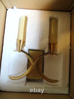 NEW Visual Comfort CHD 1190AB-NP 12-1/2H Wall Sconce withNatural Paper Shade
