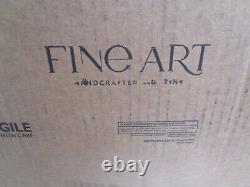 New Fine Art Terra Lamp Wall Sconce Gold Clear