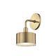 Nora 1-Light Aged Brass LED Wall Sconce by Mitzi by Hudson Valley Lighting