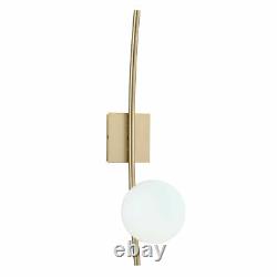 Norwell Lighting 9681 Brass Perch 24H Wall Sconce