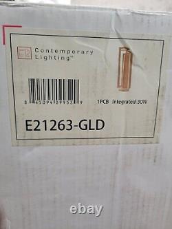 PENROSE 24'' LED SCONCE Gold Metal 1 Light