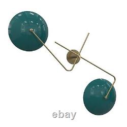 PIANETA WALL SCONCE LAMP Mid Century Brass Italian Modern Wall Lamp