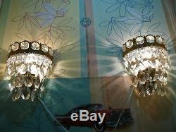 Pair of Vintage Sconces / Wall Lamps