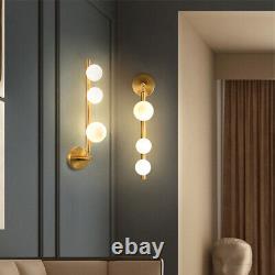 Postmodern Vertical Wall Lamp 3-Head Wall Sconce Bubble Decor Lighting Fixture