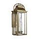 Pottery Barn Capron Large Brass Outdoor Large 27 Sconce