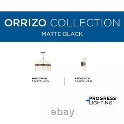 Progress Lighting Orrizo 6-3/8 in. 2-Light Black and Gold Modern Wall Sconce