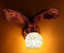 Retro 5W LED Wall Sconces Light Eagle Shape Lamp Fixture Living Room Hotel Aisle