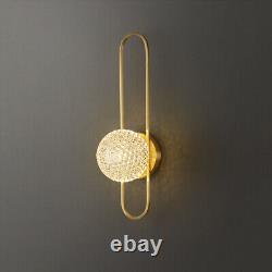 Room Gold Wall Light Home Wall Lamp Shop Glass Wall Sconce Indoor Wall Lighting