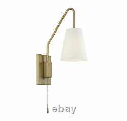 Savoy House 9-0900CP-1-322 Owen 1-Light Adjustable Wall Sconce (7 W x 13H)