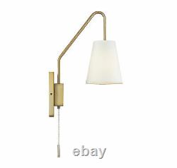 Savoy House 9-0900CP-1-322 Owen 1-Light Adjustable Wall Sconce (7 W x 13H)