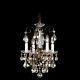 Schonbek New Orleans Wall Sconce in French Gold with Clear Handcut Crystal