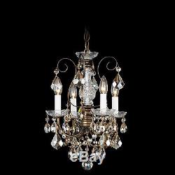 Schonbek New Orleans Wall Sconce in French Gold with Clear Handcut Crystal