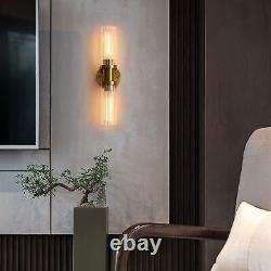 Sconces Wall Lighting, Modern Wall Sconces Vertical, Gold Bathroom Light Fixt