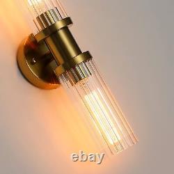 Sconces Wall Lighting, Modern Wall Sconces Vertical, Gold Bathroom Light Fixt