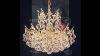 Silver And Gold Crystal Chandelier