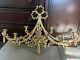 Syroco Gold 6 Candle Wall Sconce Flowers Scroll Bow 4093