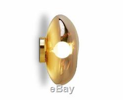 Tom Dixon Dimmable Melt Surface Light and Wall Sconce Gold Finish
