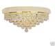 USA BRAND French Empire 4 Light GOLD Crystal Wall Sconce Light 20 x 10 Large