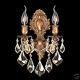USA BRAND Versailles 2 Light French Gold & Crystal Wall Sconce Light 12 x 13
